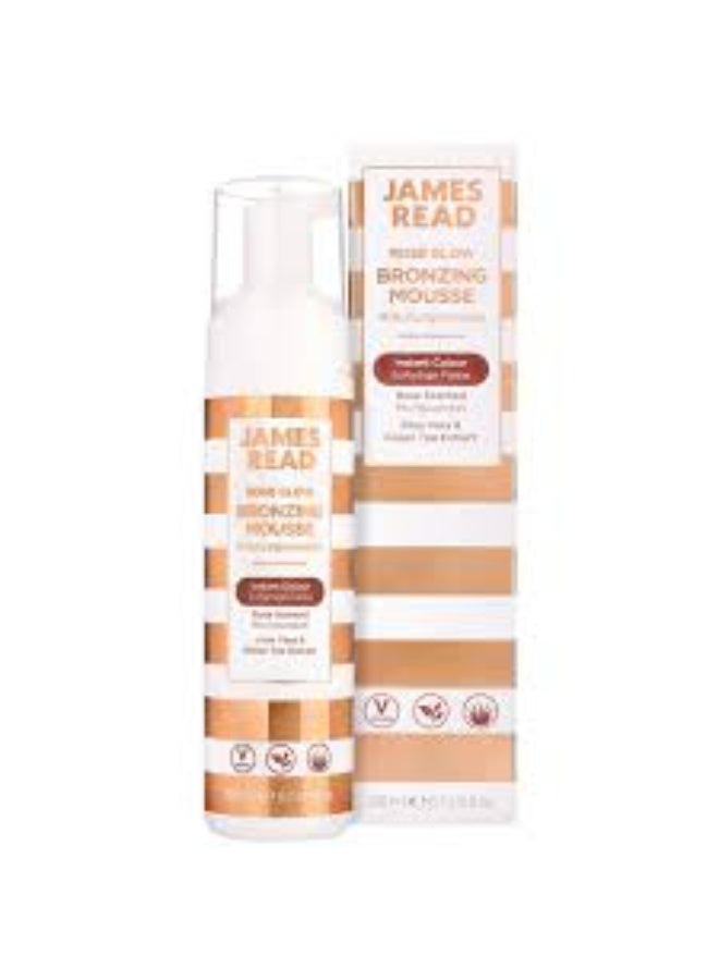 James Read ROSE GLOW BRONZING MOUSSE 210ml - Image 1